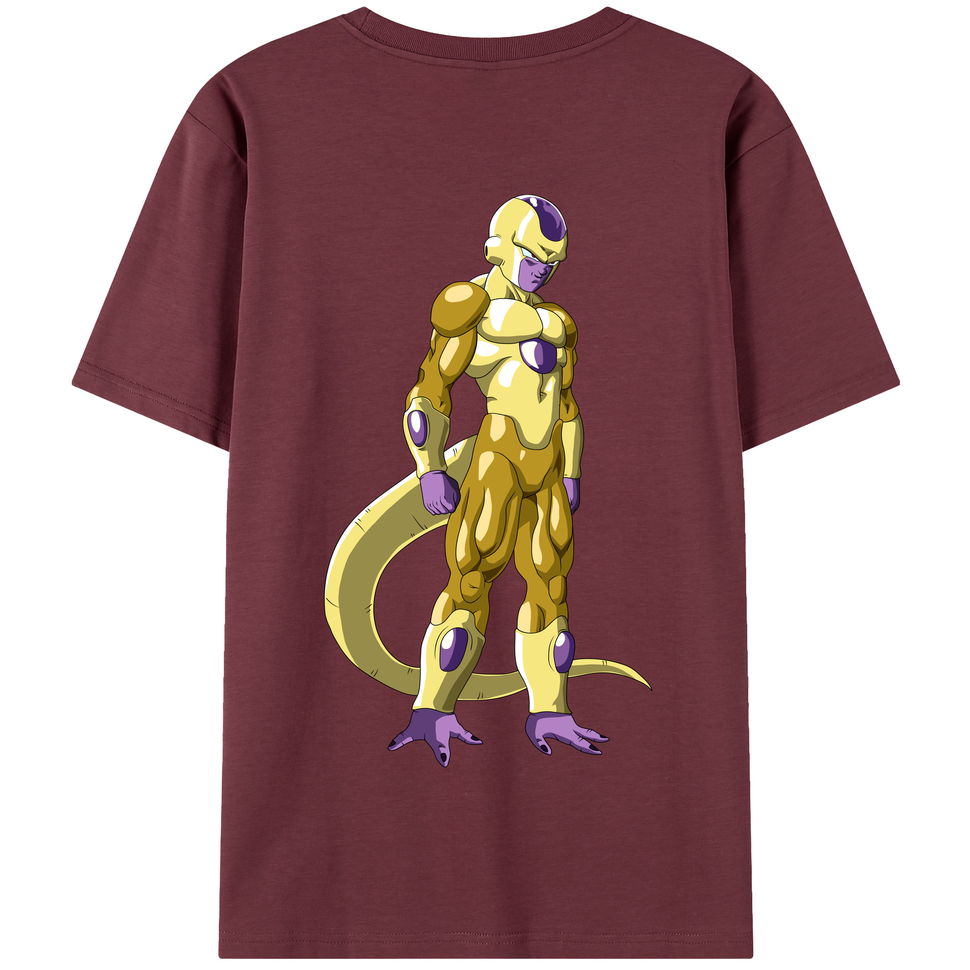 （画像用） ドラゴンボール フリーザ DRAGON BALL Frieza 綿100％半袖Tシャツ（背面プリント）